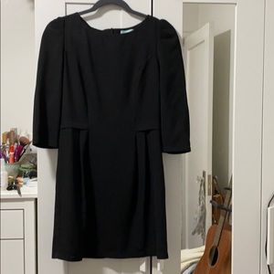 Black quarter sleeves dress